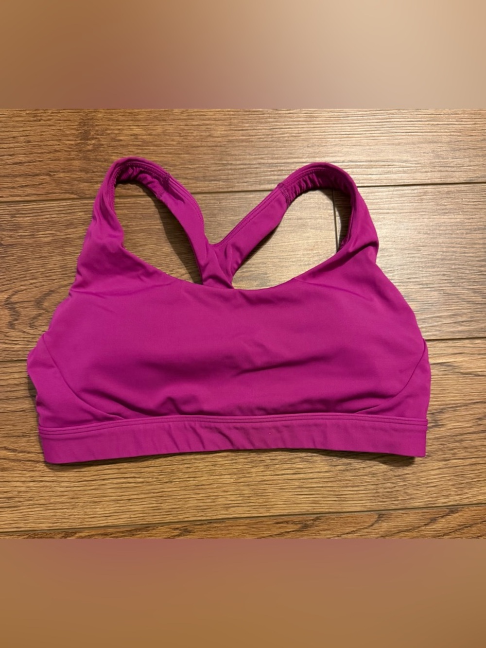 Athleta Fuchsia Racerback Sports‎ Bra